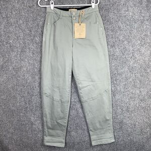 Democracy Pants Womens Size 4 Deep Sea grass Green Ab Technology